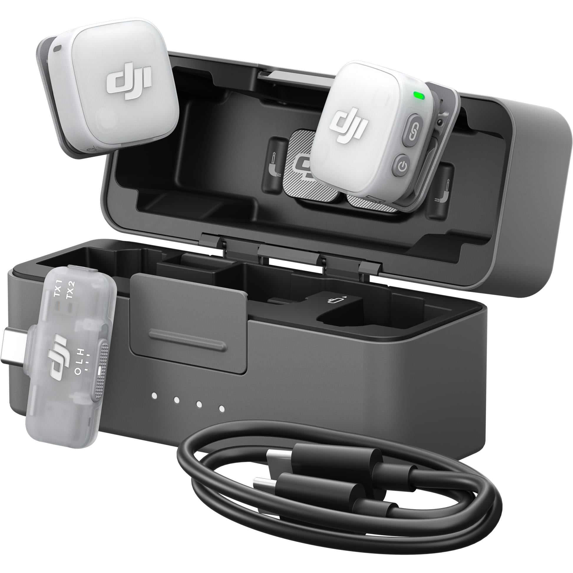 DJI Mic Mini 2 (2 TX + 1 Mobile RX + Charging Case) | Wireless Mic