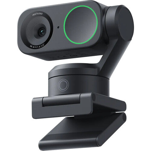 Insta360 Link 2 AI Webcam – 4K AI Webcam with 2-Axis Gimbal Tracking
