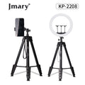 Jmary KP-2208 Multifunctional 1.7M Tripod & Monopod for Mobile, Ring Light & Camera