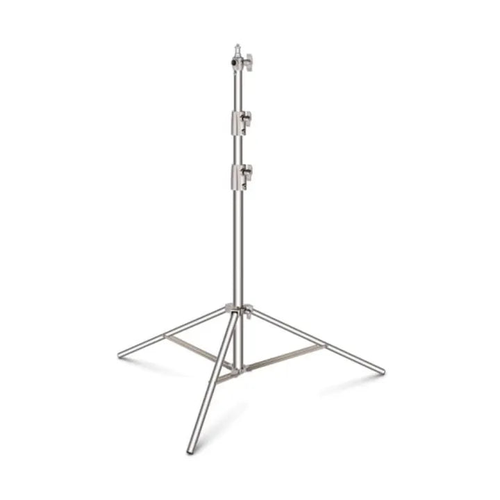 CAISI CS S280G Heavy-Duty Silver Light Stand – Professional Studio & Photography Lighting Stand