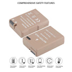 Caisi A+ EN-EL14a Rechargeable Battery with USB Type-C Charging Port (950mAh) for Nikon
