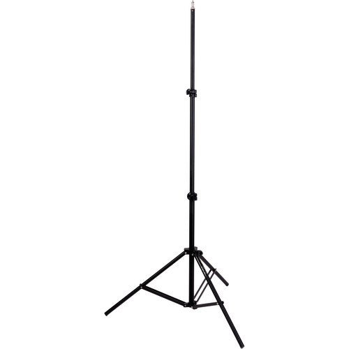 Professional Black Light Stand – Max Height 396cm | Heavy-Duty Studio Photography Lighting Stand