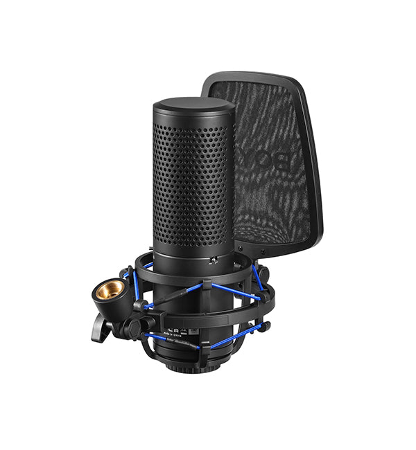 BOYA BY-M1000 Pro Large-Diaphragm Condenser Microphone – 3 Year Warranty