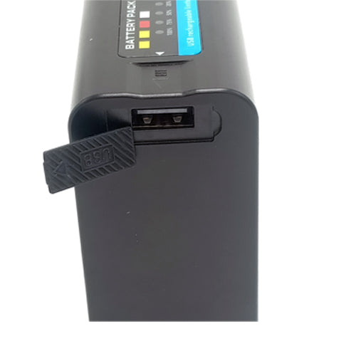 F-980 Li-Polymer Rechargeable Battery 7800mAh with USB Power Bank Function