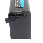 F-980 Li-Polymer Rechargeable Battery 7800mAh with USB Power Bank Function