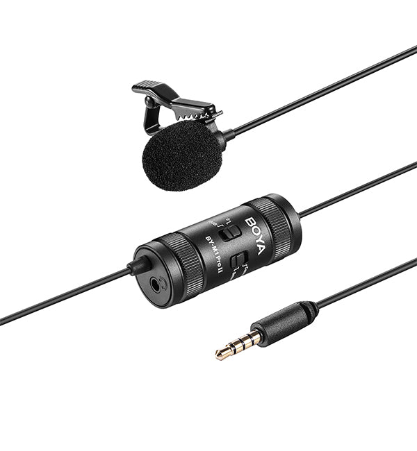 BOYA BY-M1 Pro II Universal Lavalier Microphone with 3-Year Warranty
