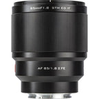 Viltrox AF 85mm f/1.8 FE II Lens for Sony E-Mount – Full-Frame Portrait Prime Lens