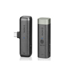 BOYA BY-WM3U 2.4GHz Wireless Microphone System – USB-C Mini Wireless Mic (1 TX + 1 RX)