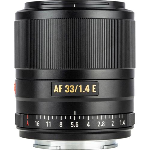 Viltrox AF 33mm f/1.4 E Lens for Sony E-Mount – APS-C Standard Prime Lens (Black)