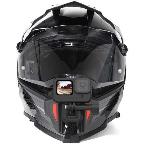TELESIN Motorcycle Helmet Chin Mount for GoPro & Action Cameras