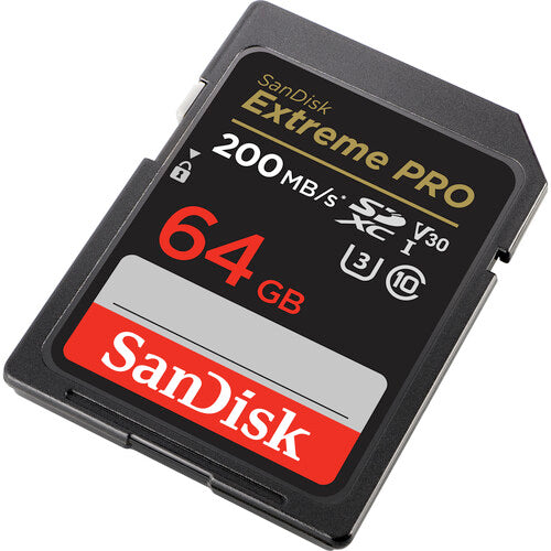 SanDisk Extreme PRO 64GB UHS-I SDXC Memory Card (Up to 200MB/s)