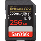 SanDisk Extreme PRO 256GB UHS-I SDXC Memory Card (Up to 200MB/s)