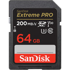 SanDisk Extreme PRO 64GB UHS-I SDXC Memory Card (Up to 200MB/s)