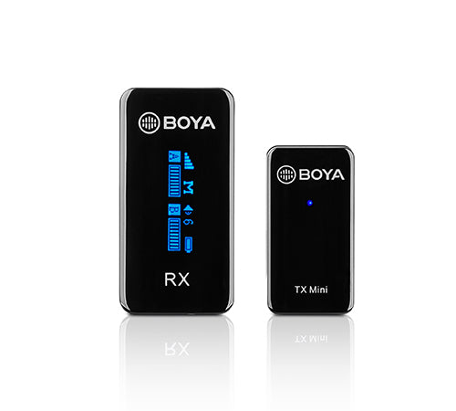 BOYA BY-XM6-S1 Mini Wireless 1-Person Microphone System – 3 Year Warranty