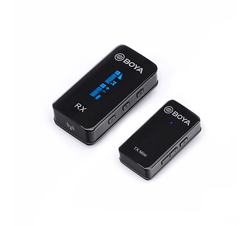 BOYA BY-XM6-S1 Mini Wireless 1-Person Microphone System – 3 Year Warranty