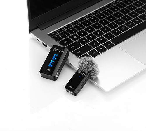 BOYA BY-XM6-S1 Mini Wireless 1-Person Microphone System – 3 Year Warranty