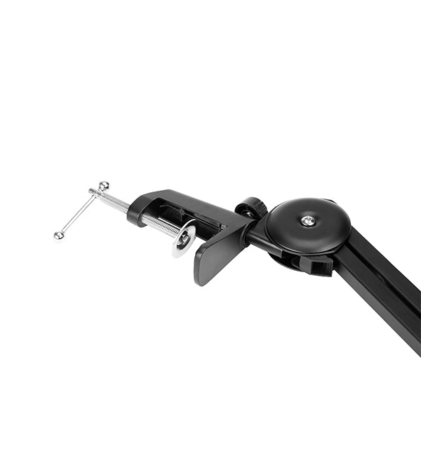 BOYA BY-BA20 Spring-Loaded Microphone Suspension Boom Arm – Professional Desk Mount for Studio & Podcasting