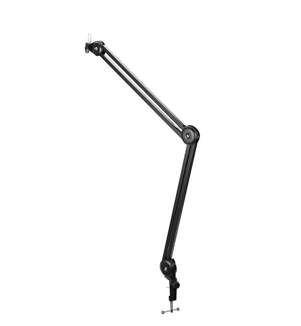 BOYA BY-BA20 Spring-Loaded Microphone Suspension Boom Arm – Professional Desk Mount for Studio & Podcasting
