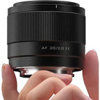 Viltrox AF 20mm f/2.8 Lens for Sony E-Mount – Full-Frame Wide-Angle Prime Lens