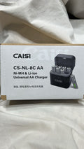 CAISI CS-NL-8C AA Universal Charger set, designed to charge up to 8 AA batteries