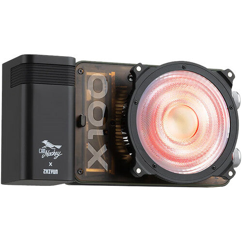 Zhiyun MOLUS X100 RGB Pro Pocket COB Light – 100W Full-Color Professional Lighting