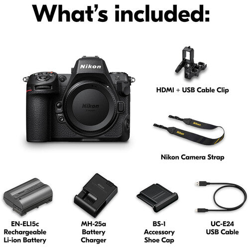 Nikon Z8 Mirrorless Camera (Body Only) – Full-Frame Professional Powerhouse