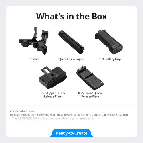 DJI RS 5 Camera Gimbal Stabilizer