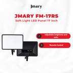 Jmary FM-17RS 17-Inch Soft Light LED Panel – Professional Bi-Color Photography & Video Light