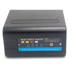 F-980 Li-Polymer Rechargeable Battery 7800mAh with USB Power Bank Function