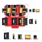 LENSGO D950 Camera Battery & Memory Card Storage Box Case