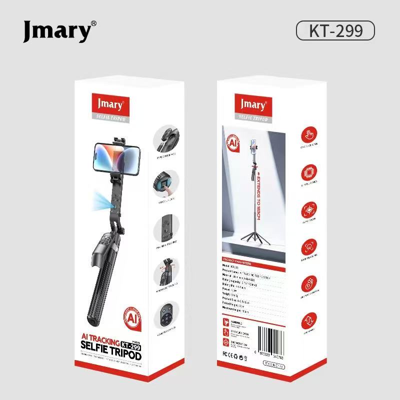 Jmary KT-219 Mini Tripod & Mobile Selfie Stick with Remote Shutter