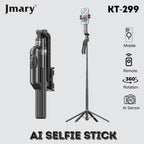 Jmary KT-219 Mini Tripod & Mobile Selfie Stick with Remote Shutter