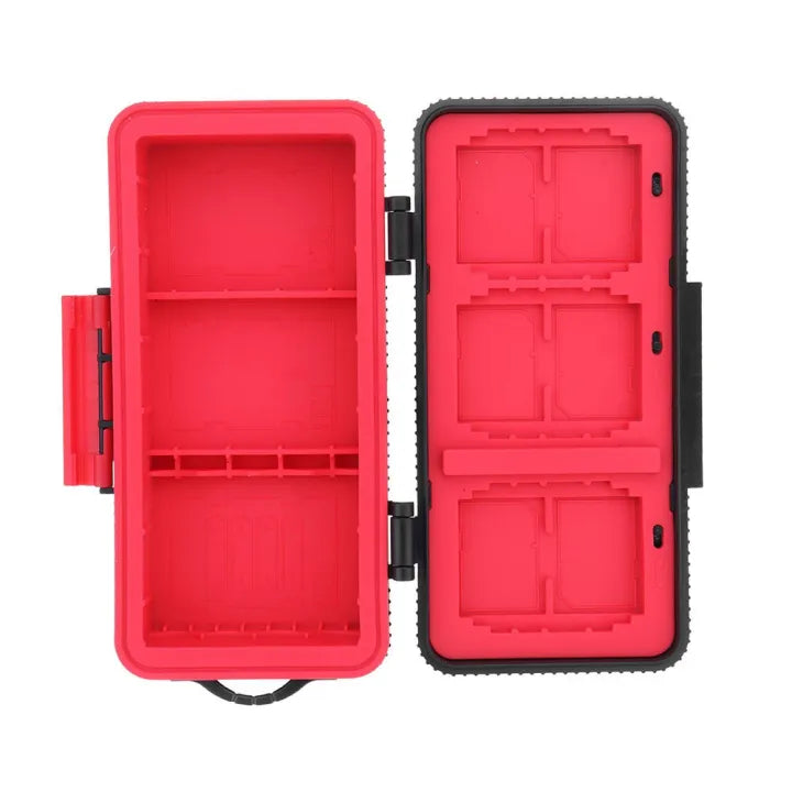 LENSGO D950 Camera Battery & Memory Card Storage Box Case