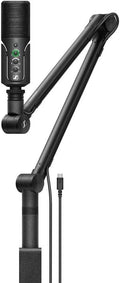 Sennheiser Profile USB Microphone Streaming Set – With Boom Arm, 3m USB-C Cable & Mic Pouch