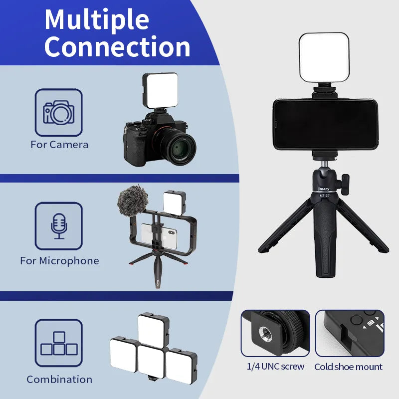 Jmary FM-69RGB Portable Mini RGB Video Light