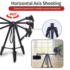 Jmary KP-2209 1.7M Overhead Horizontal Axis Tripod for Camera & Mobile