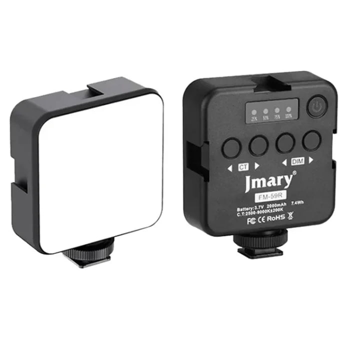 Jmary FM-59R Rechargeable Mini LED Video Light