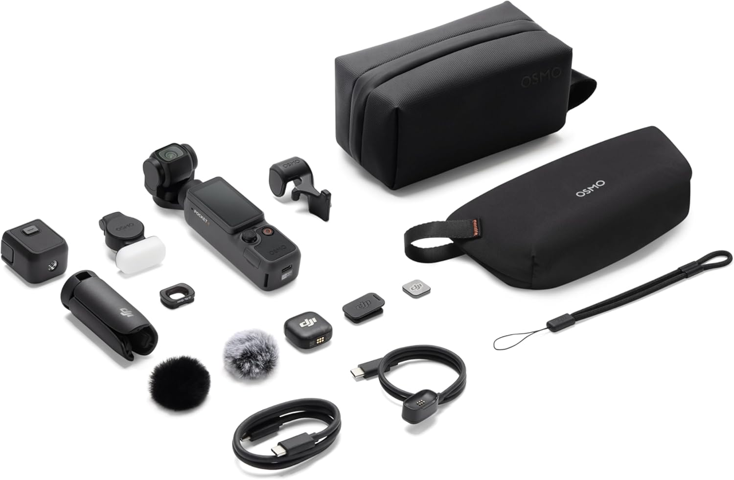 DJI Osmo Pocket 4 Creator Combo – 4K Gimbal Camera for Vlogging, Content Creation & Travel Filmmaking