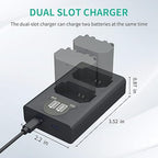 Caisi Dual USB Charger for Sony NP-FZ100 Battery