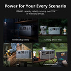 DJI Power 1000 V2 Portable Power Station – 1024Wh 2600W