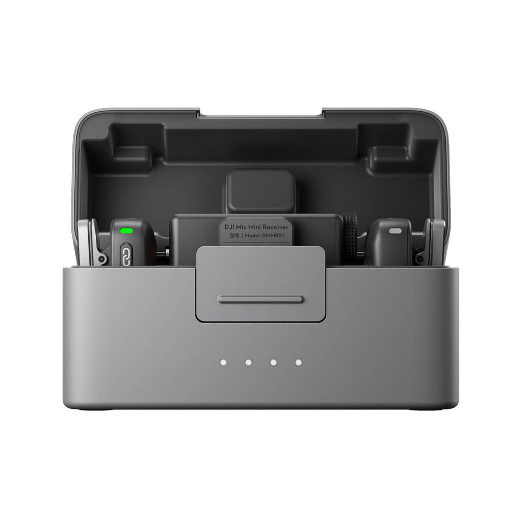 DJI Mic Mini 2 (2 TX + 1 RX + Charging Case) – Complete Wireless Microphone System