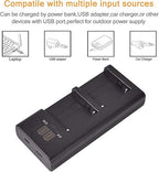 Caisi V615 Dual USB Charger for Sony NP-F550, NP-F750, NP-F970 & NP-F980 Batteries