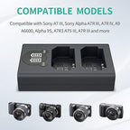 Caisi Dual USB Charger for Sony NP-FZ100 Battery
