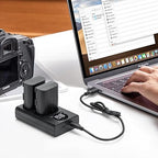 Caisi Dual USB Charger EL-25 for Nikon EN-EL25 Battery (Z30, Z50 & Z fc)