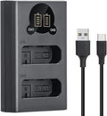 Caisi V615 Dual USB Charger for Sony NP-F550, NP-F750, NP-F970 & NP-F980 Batteries