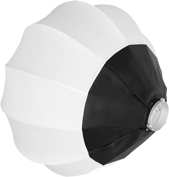 65cm Lantern Softbox Bowens Mount – 360° Ball Softbox Diffuser for Photography, Videography & YouTube