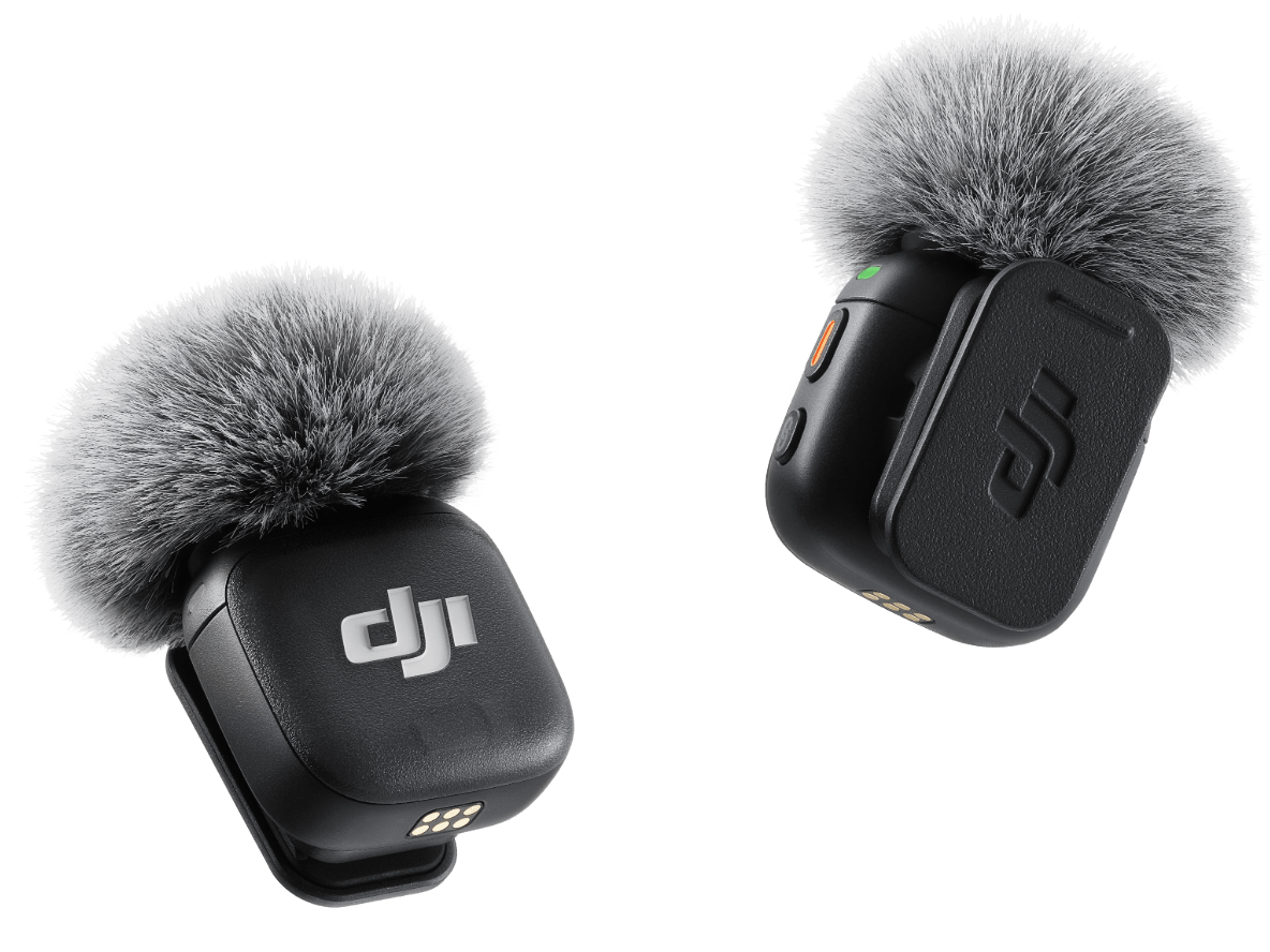 DJI Mic 3 (2 TX + 2 RX) – Professional Dual-Channel Wireless Microphone System