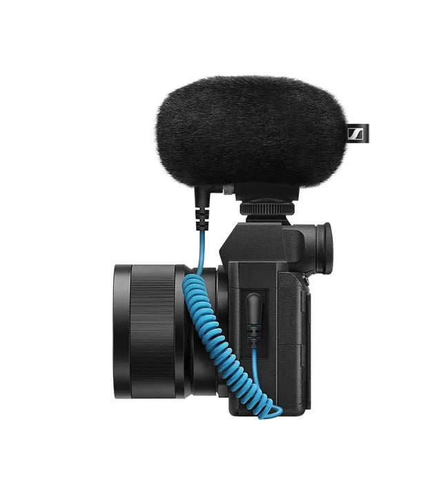 Sennheiser MKE 200 Directional On-Camera Microphone – Compact Shotgun Mic for Cameras & Smartphones