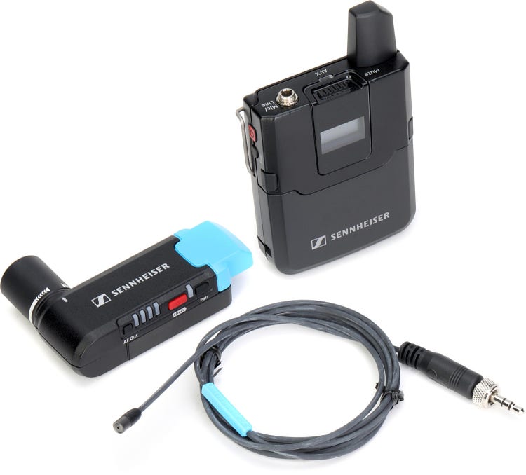 Sennheiser AVX-MKE2 SET Wireless Lavalier Microphone System – Professional Wireless Audio for Video