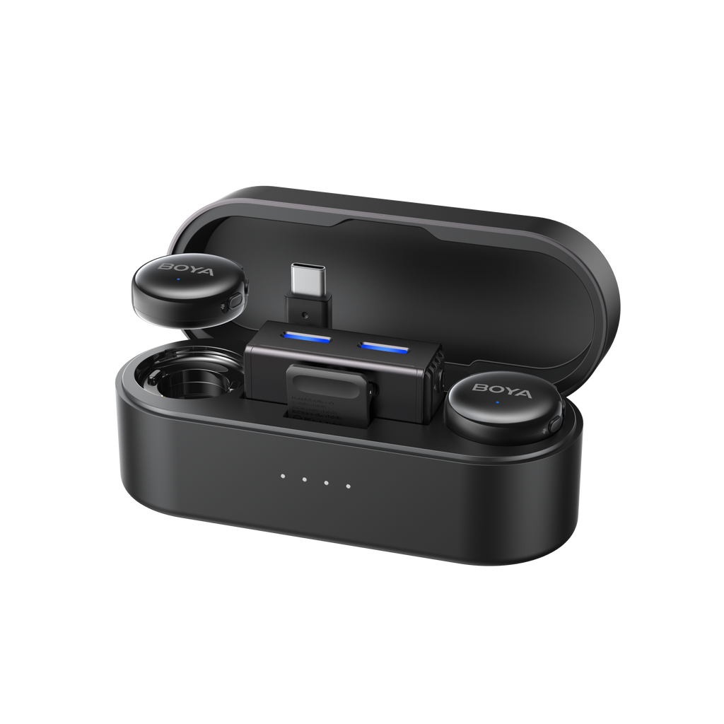 BOYA BOYALINK 3 AI-Powered Button-Sized Wireless Microphone – 2+1 Year Extended Warranty